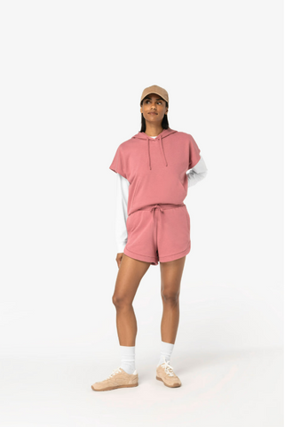 Sweat eco-responsável oversize sem manga - 300 g/m²